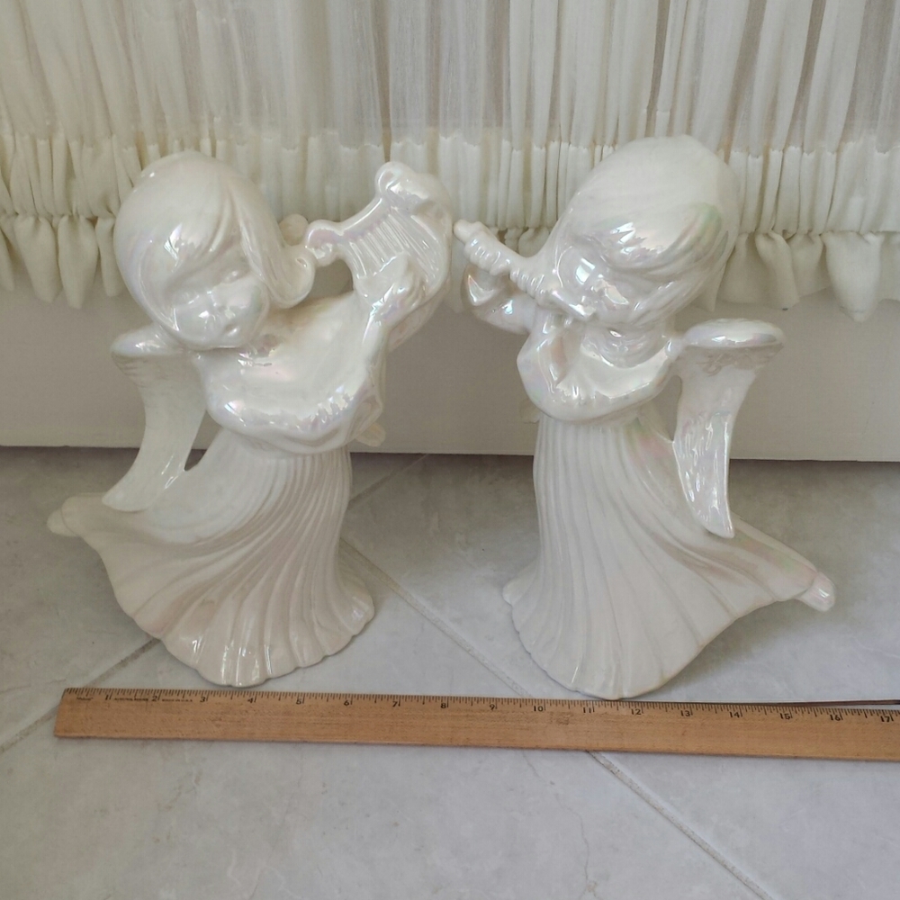 Set of 2 Angel Figurines
